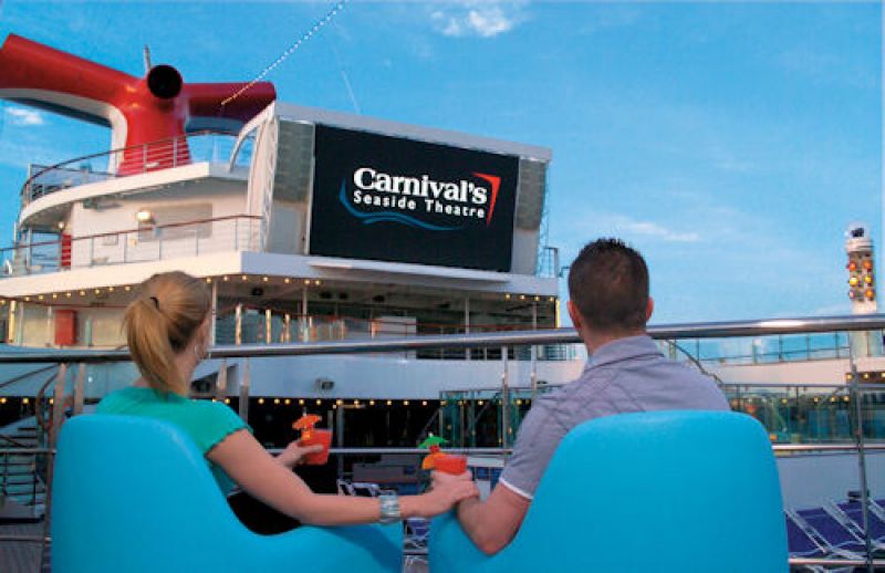 Carnival's Seaside Theatre