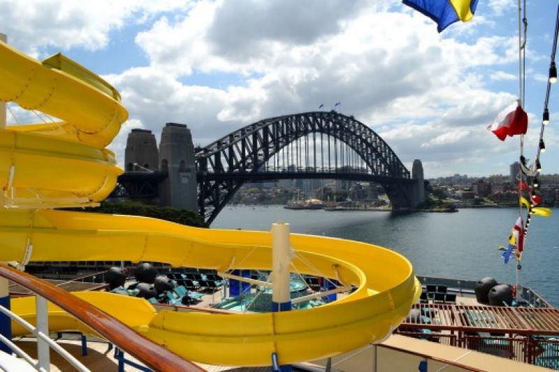 Carnival Twister Waterslide