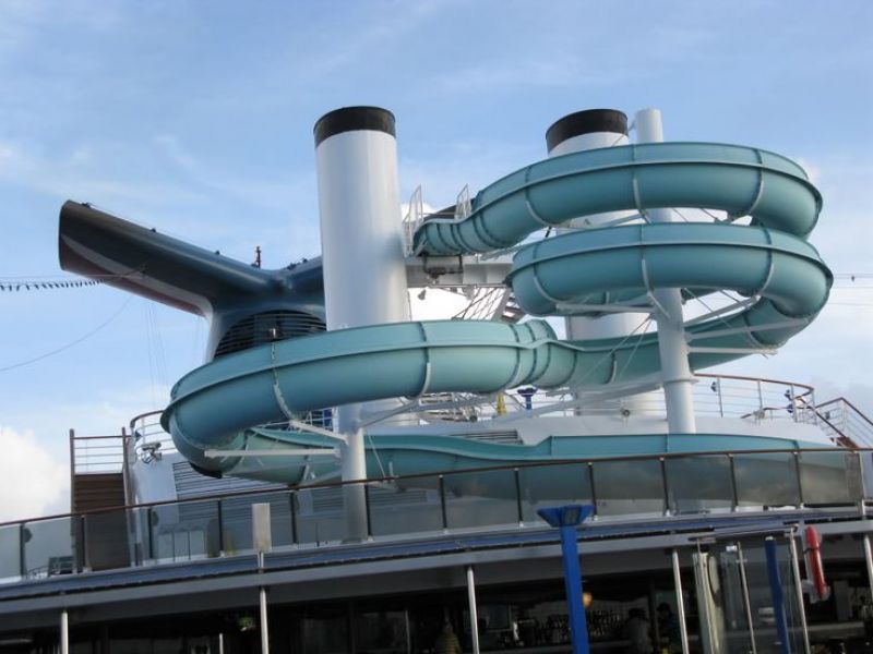 Carnival Twister Waterslide