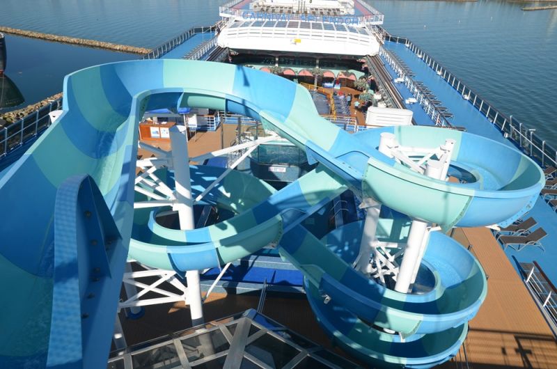 Carnival Twister Waterslide