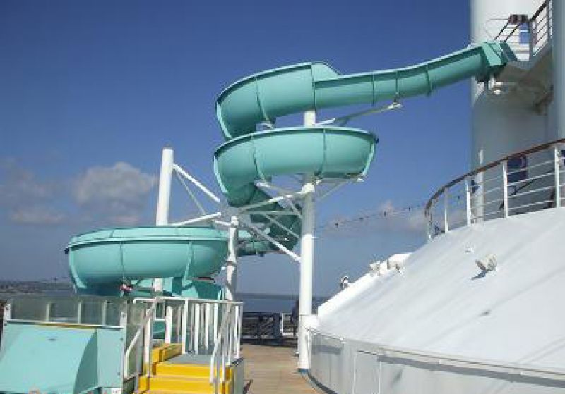 Carnival Twister Waterslide