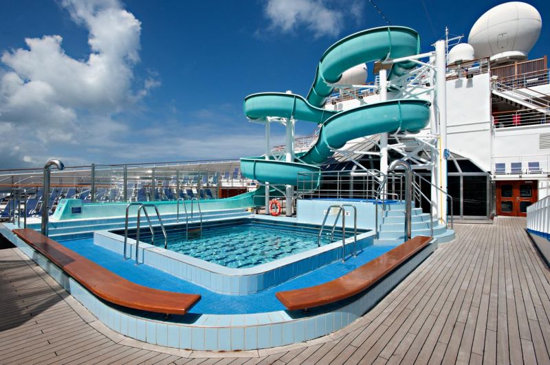 Carnival Twister Waterslide