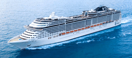 MSC地中海邮轮-珍爱号-7晚北欧邮轮旅行2026-10-11汉堡登船