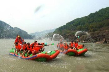 澜沧江漂流