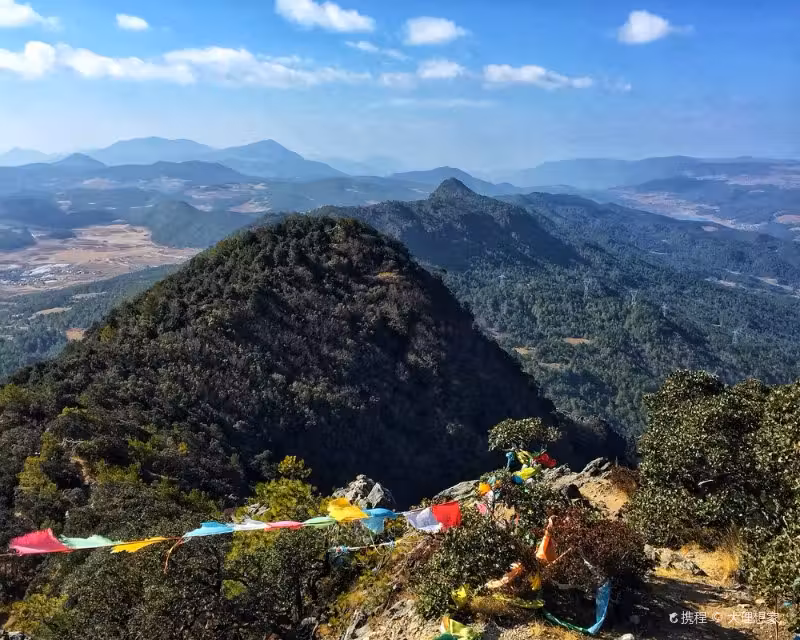 丽江文笔山