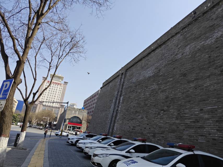 明秦王府城墙遗址