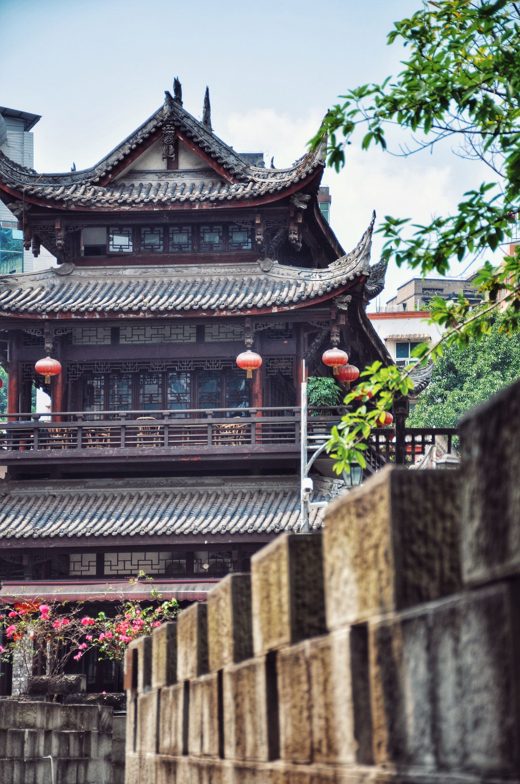 通远门城墙遗址公园
