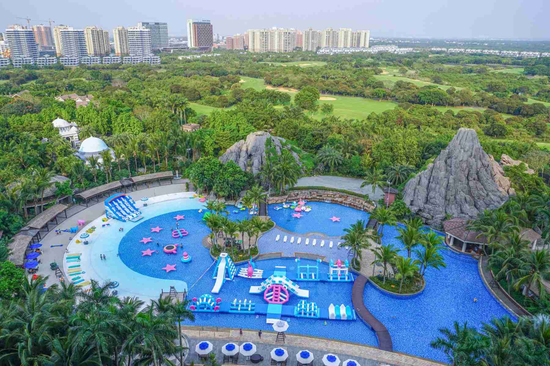 观澜湖海口五大洲主题矿温泉