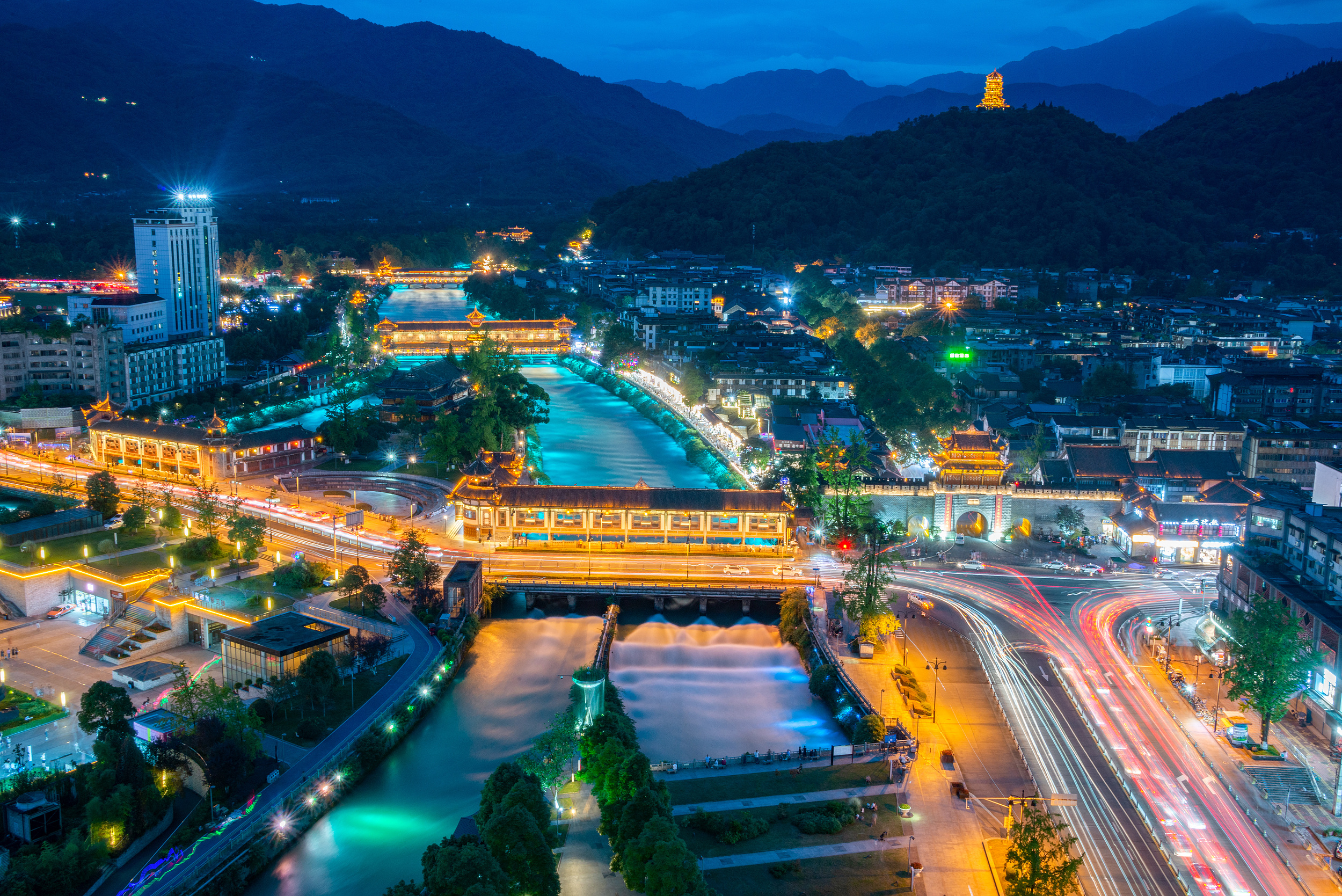 灌县古城