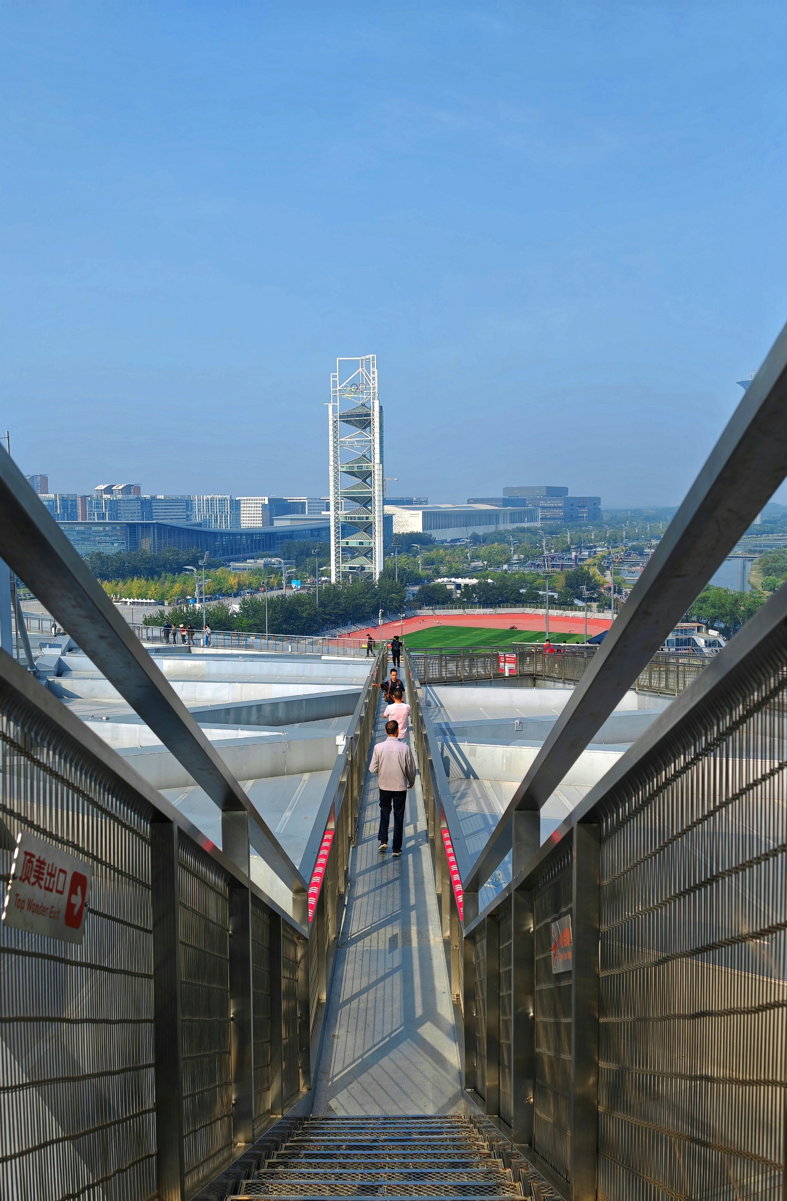 鸟巢空中走廊