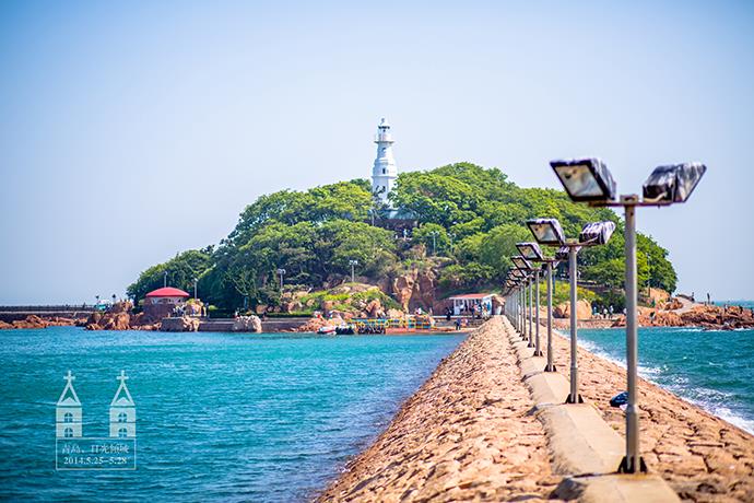 青岛+海阳+威海+烟台+大连+旅顺高飞5日跟团游 蔚蓝海岸 H山东