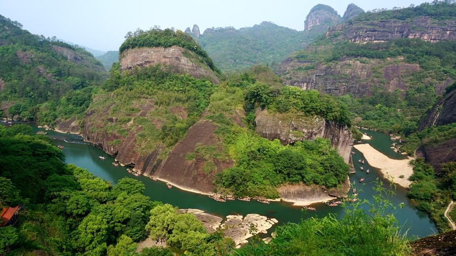 武夷山-天游峰-九曲溪竹筏漂流双高四日跟团游 AL福建